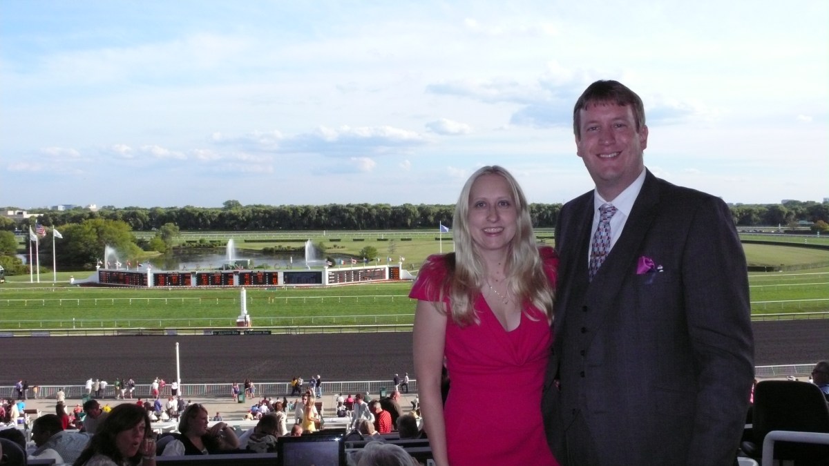 Dirk and Lori at Arlington